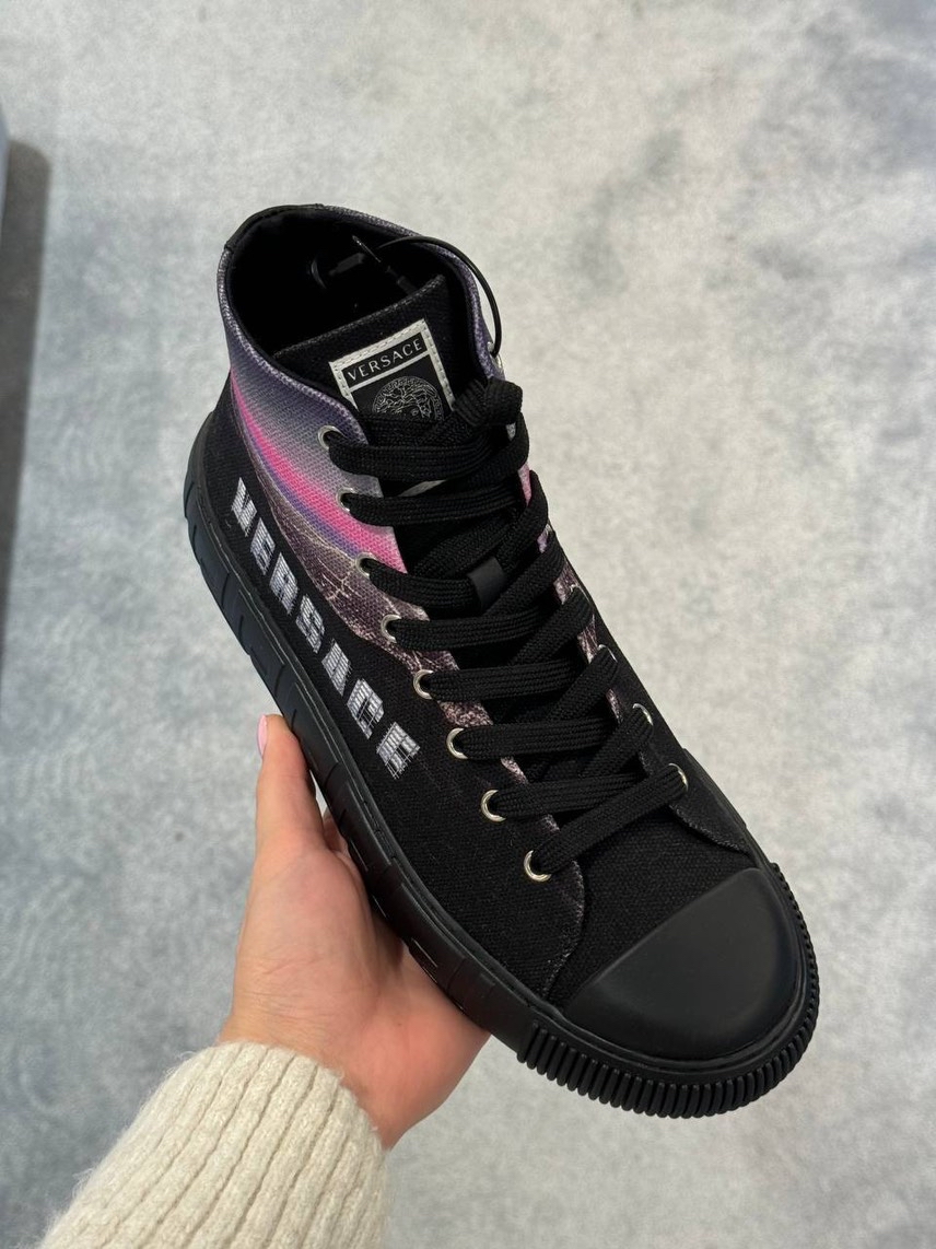 VERSACE Sneakers side view - Men's luxury Shoes