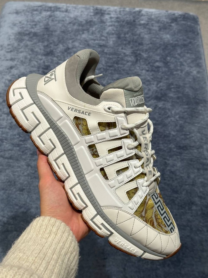VERSACE Sneakers front view - Men's luxury Shoes