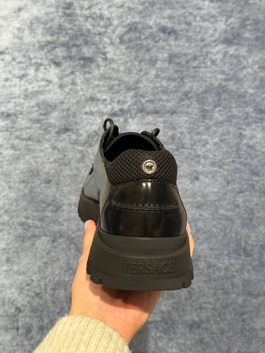 VERSACE Lace-up shoes side view - Men's luxury Shoes