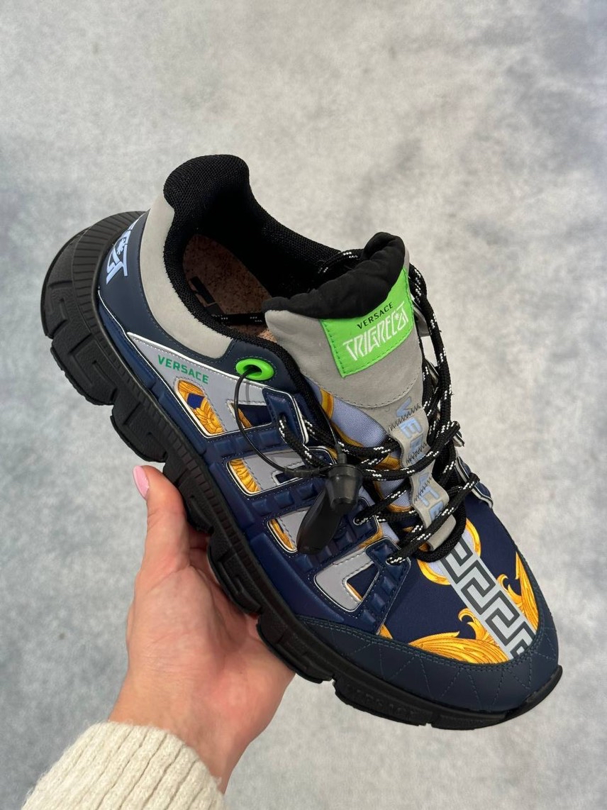 VERSACE Sneakers side view - Men's luxury Shoes