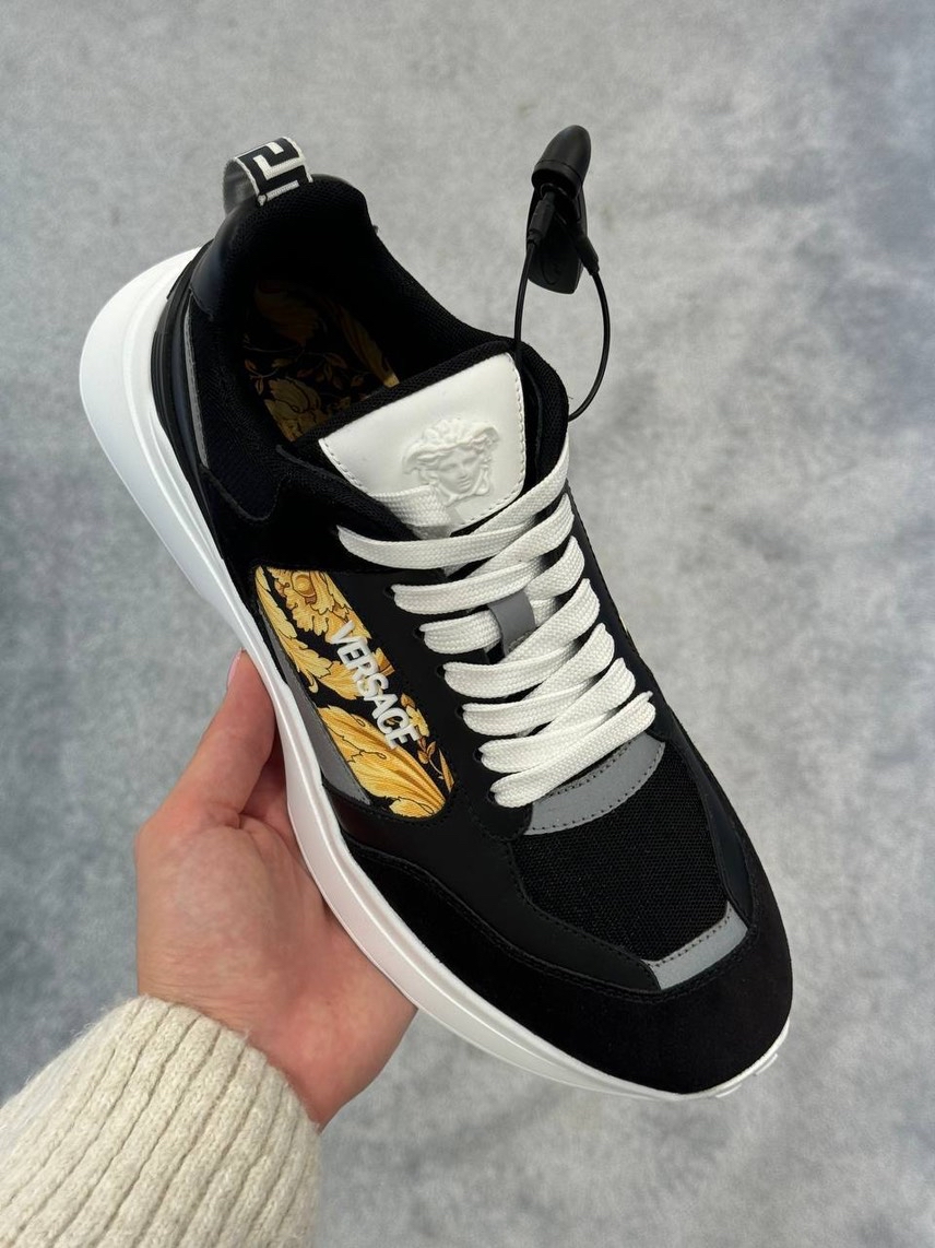 VERSACE Sneakers side view - Men's luxury Shoes