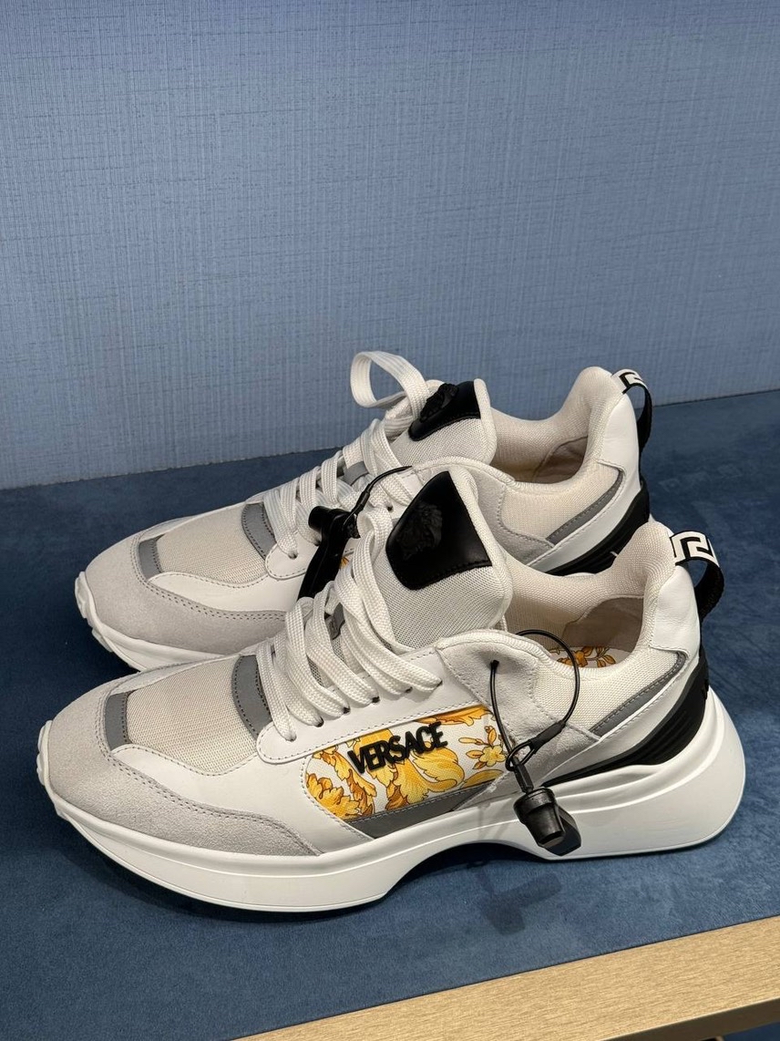 VERSACE Sneakers side view - Men's luxury Shoes