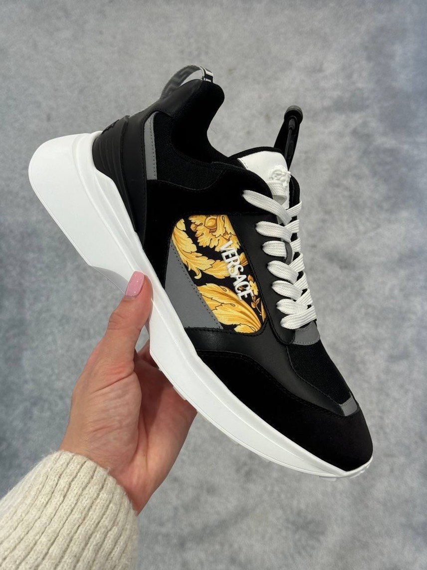 VERSACE Sneakers front view - Men's luxury Shoes