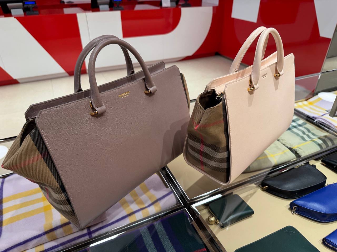BURBERRY Crossbody bags side view - Women's luxury Bags