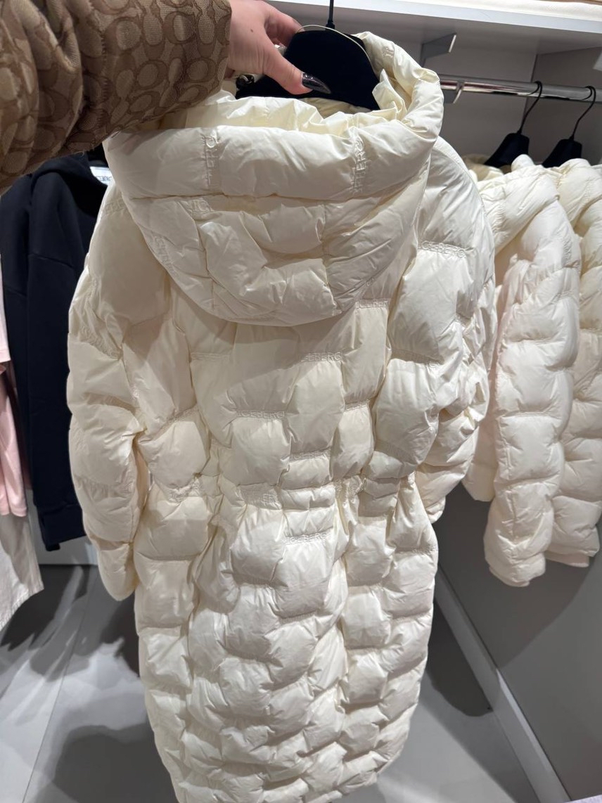 ICEBERG Down jacket side view - Women's luxury Clothes