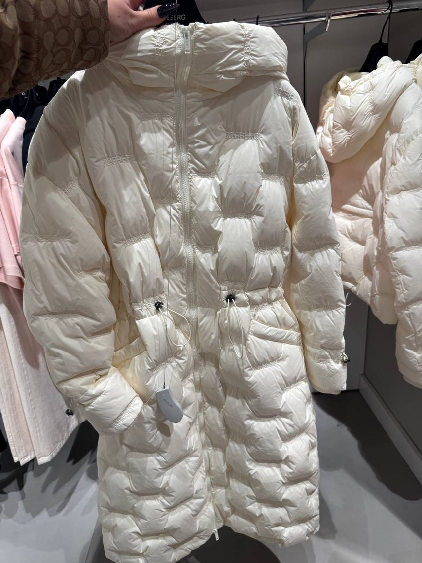 ICEBERG Down jacket front view - Women's luxury Clothes