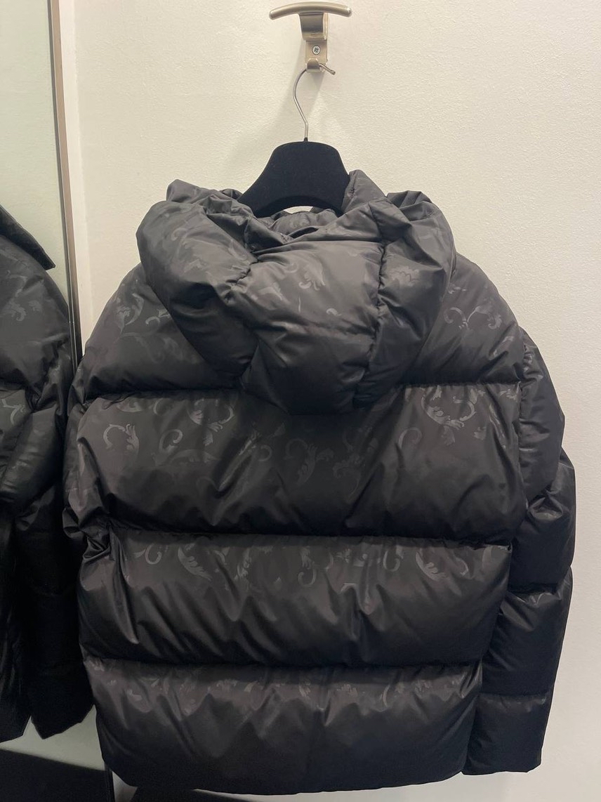 VERSACE Down jacket side view - Men's luxury Clothes