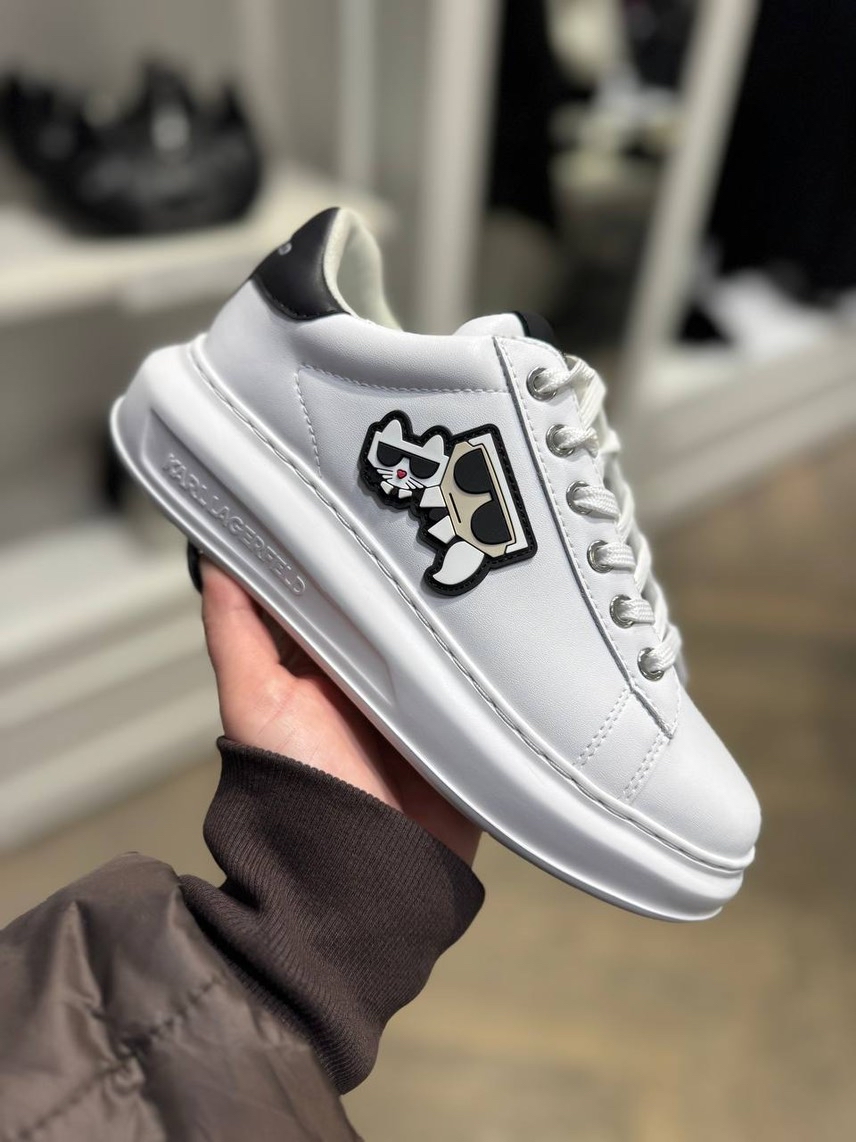 KARL LAGERFELD Sneakers front view - Women's luxury Shoes