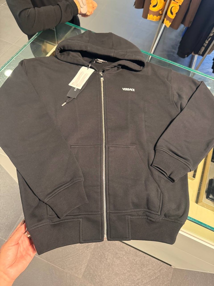 VERSACE Hoodies front view - Men's luxury Clothes