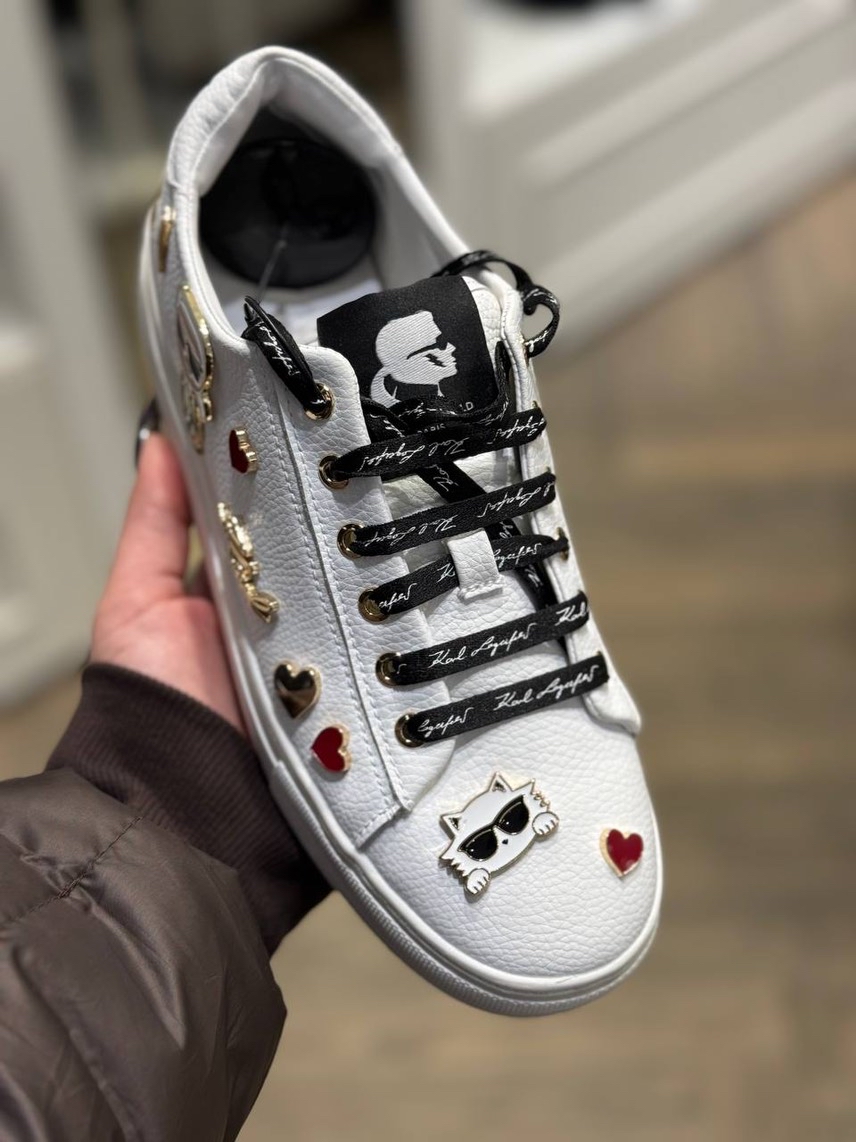 KARL LAGERFELD Sneakers side view - Women's luxury Shoes