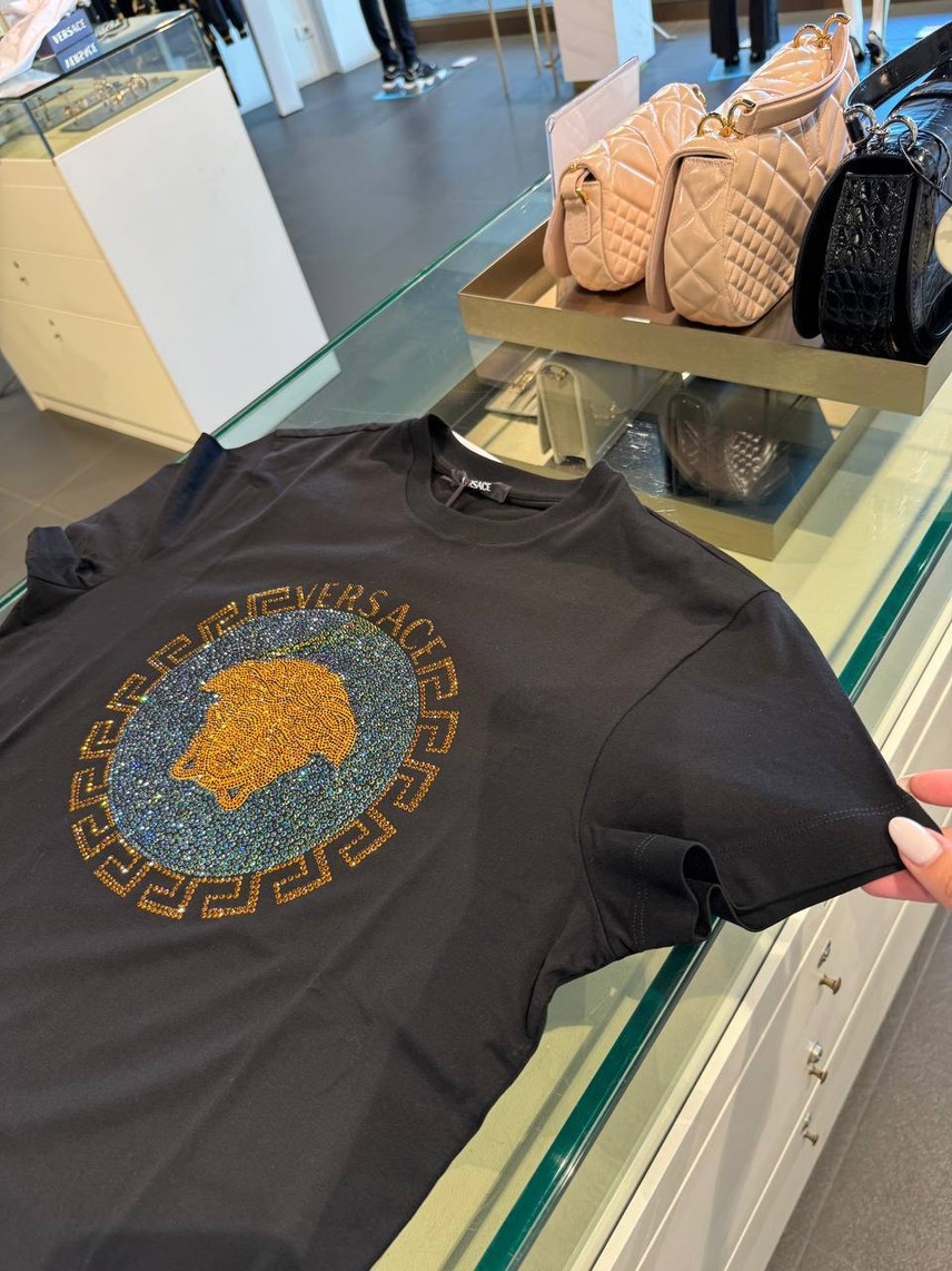 VERSACE T-shirt and Polo side view - Men's luxury Clothes