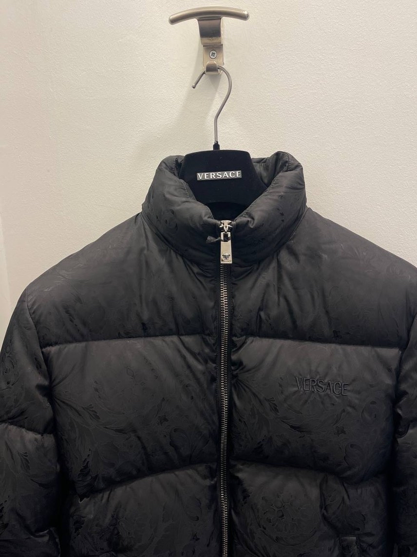 VERSACE Down jacket side view - Men's luxury Clothes