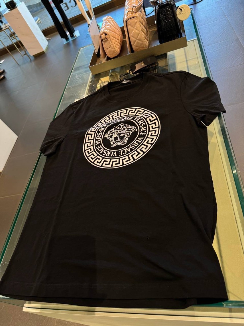 VERSACE T-shirt and Polo front view - Men's luxury Clothes