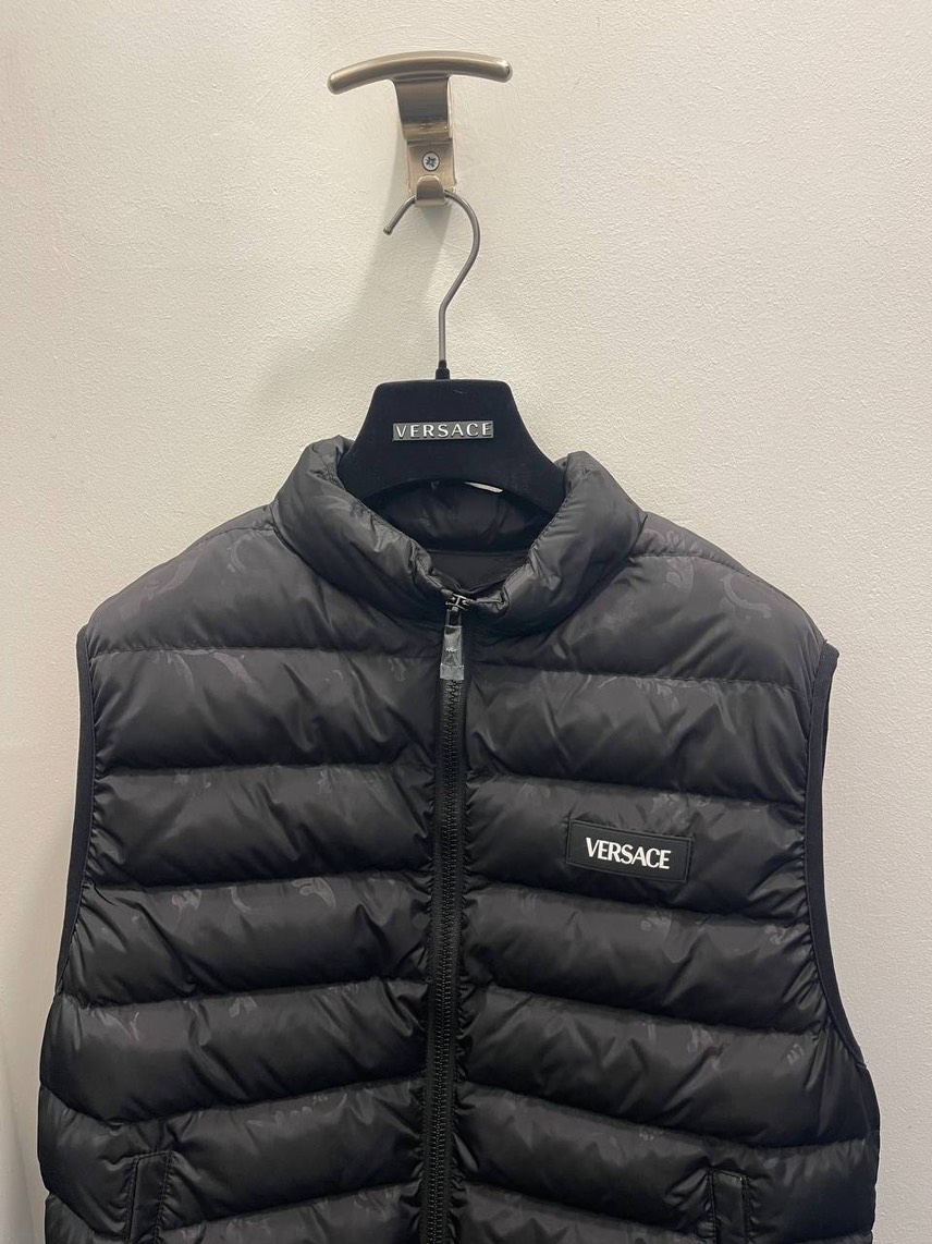 VERSACE Gilets side view - Men's luxury Clothes