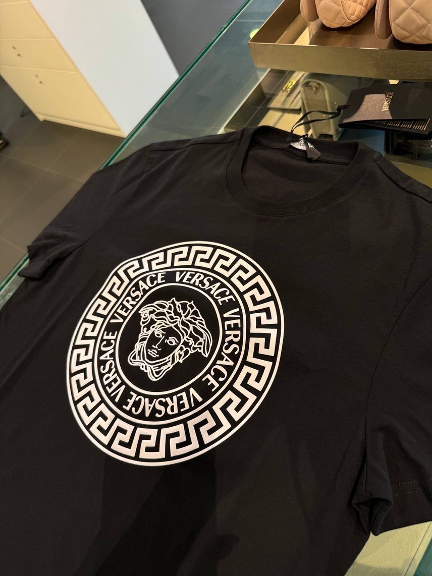 VERSACE T-shirt and Polo side view - Men's luxury Clothes