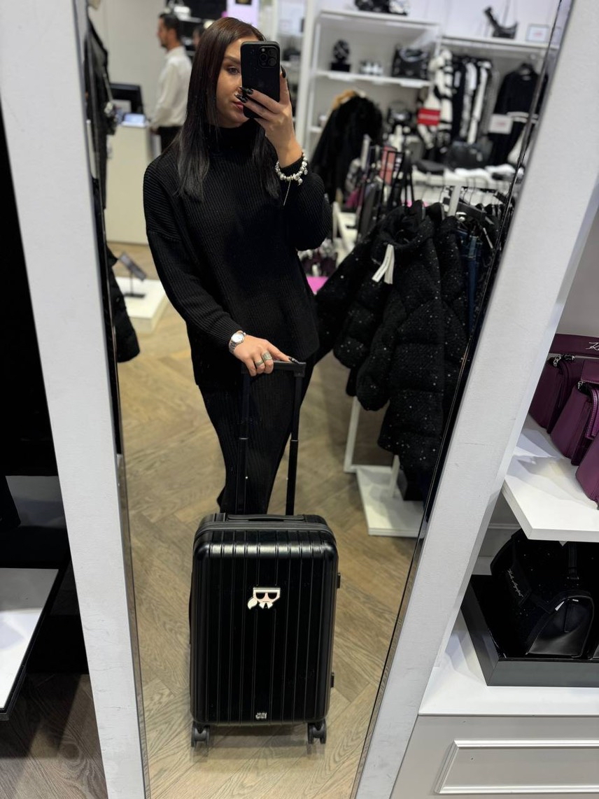 KARL LAGERFELD Travel bags side view - unisex luxury Bags