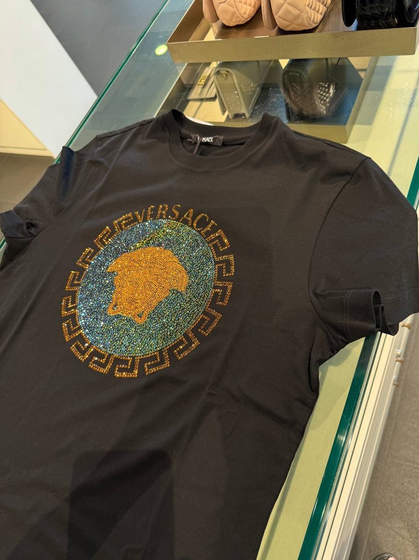 VERSACE T-shirt and Polo side view - Men's luxury Clothes