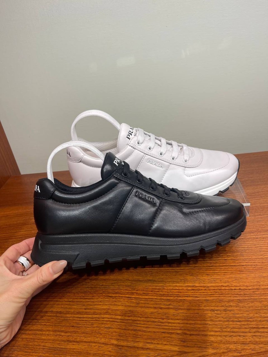 PRADA Sneakers side view - Men's luxury Shoes