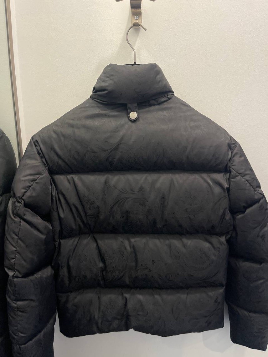 VERSACE Down jacket side view - Men's luxury Clothes