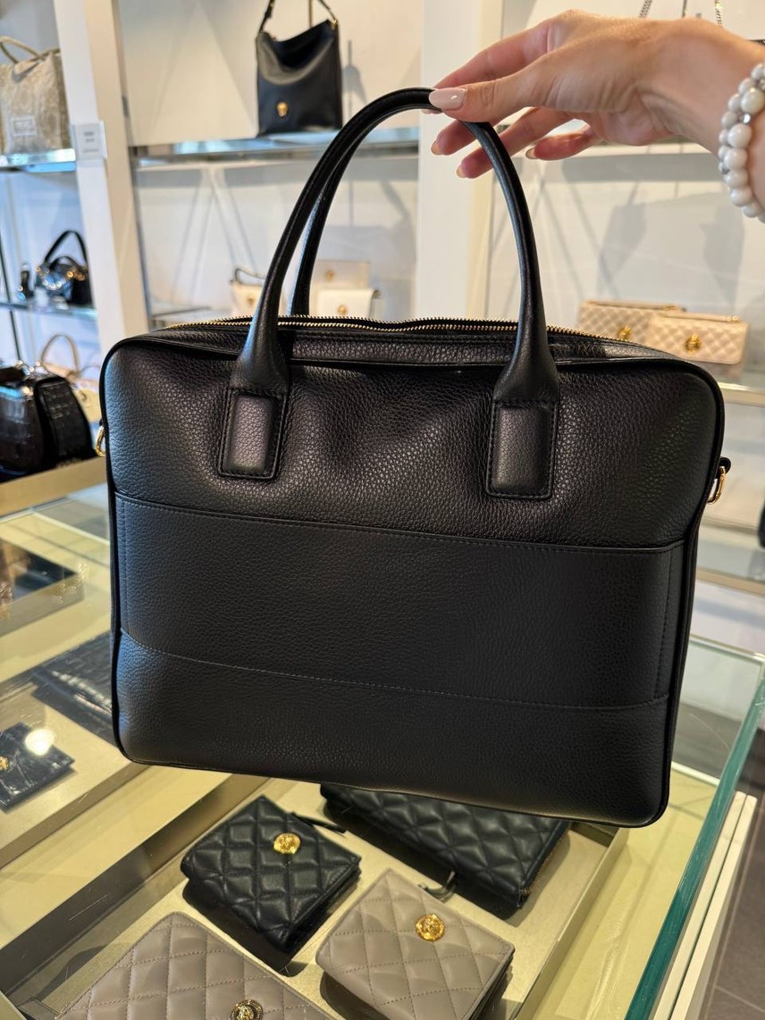 VERSACE Laptop bags and briefcases side view - Men's luxury Bags