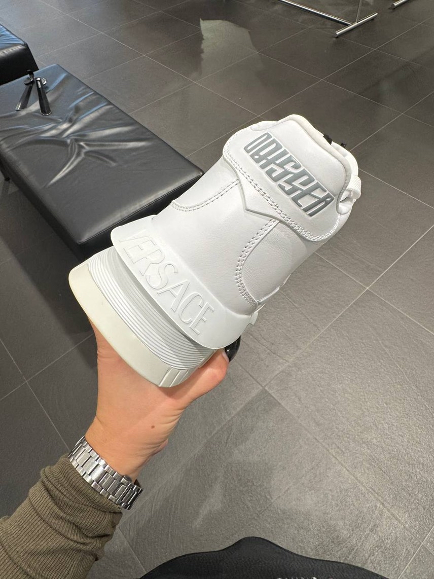 VERSACE Boots side view - Men's luxury Shoes