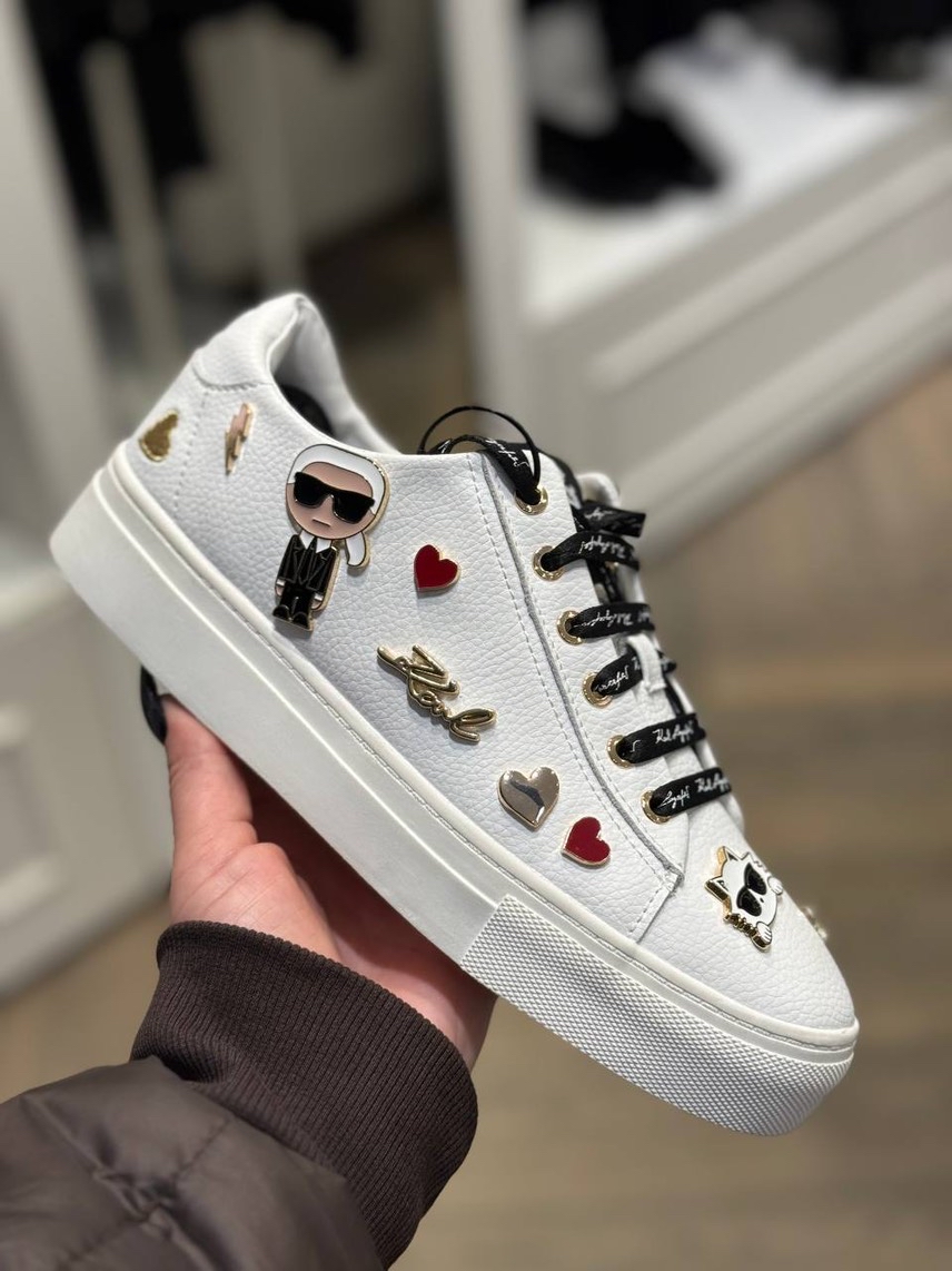 KARL LAGERFELD Sneakers front view - Women's luxury Shoes