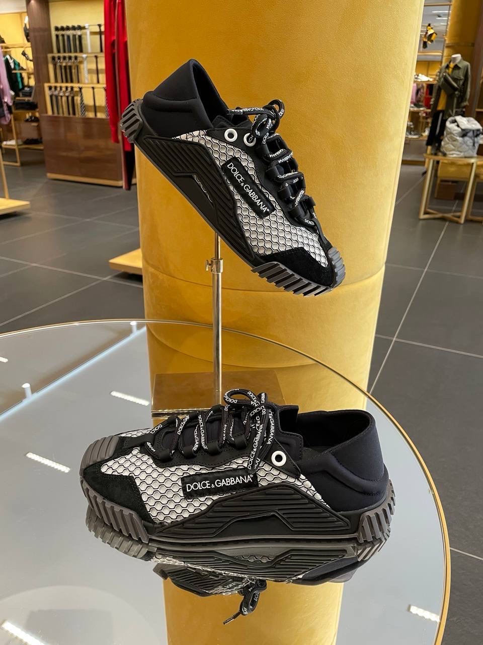 DOLCE & GABBANA Sneakers front view - Men's luxury Shoes