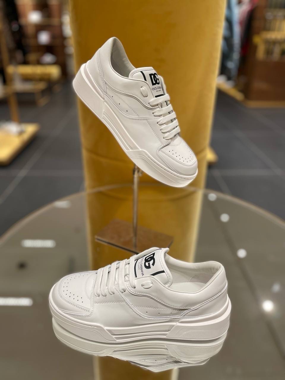 DOLCE & GABBANA Sneakers front view - Men's luxury Shoes
