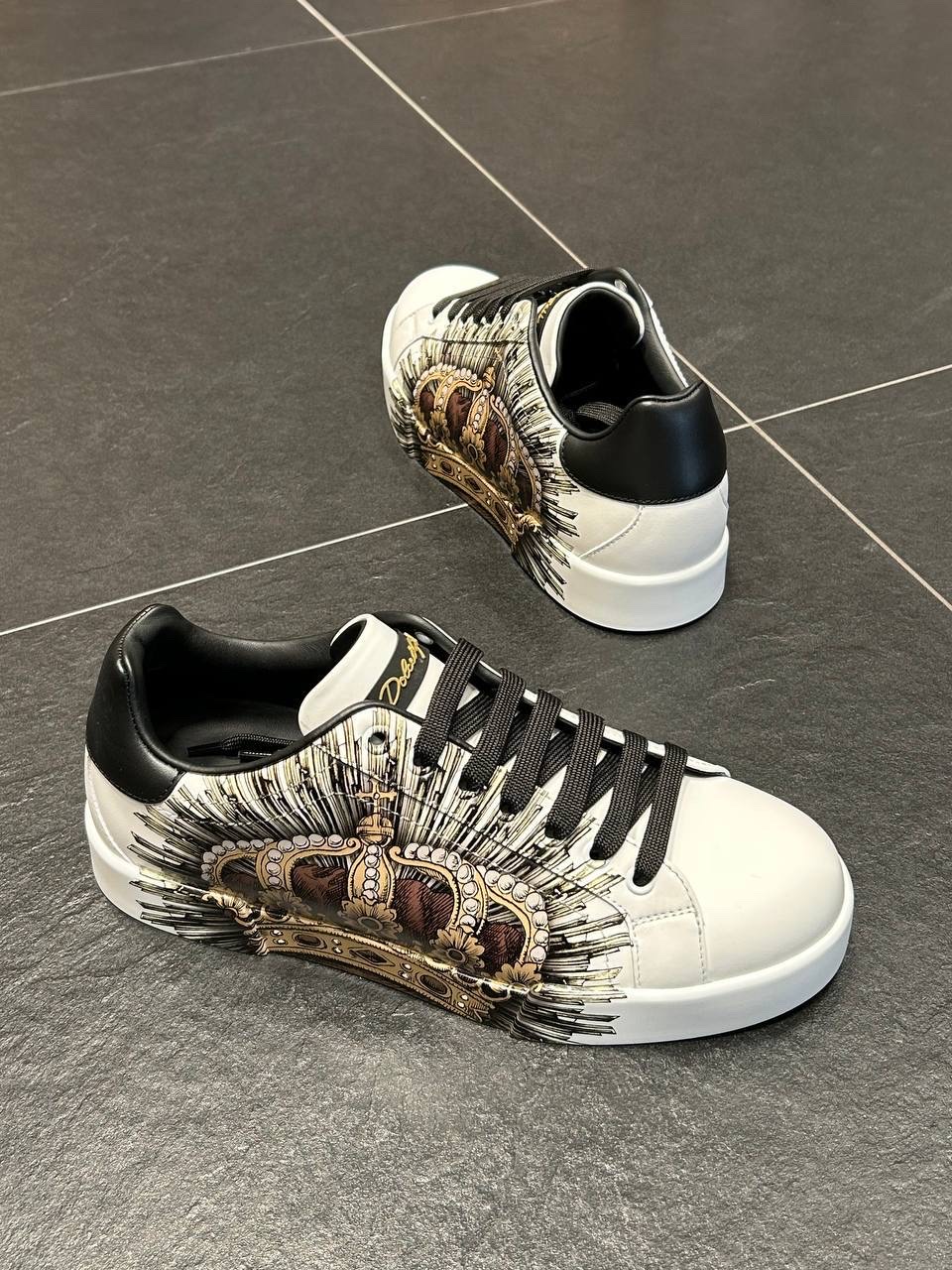 DOLCE & GABBANA Sneakers side view - Men's luxury Shoes