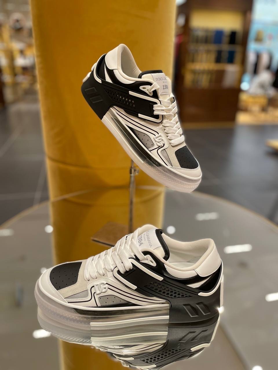 DOLCE & GABBANA Sneakers front view - Men's luxury Shoes