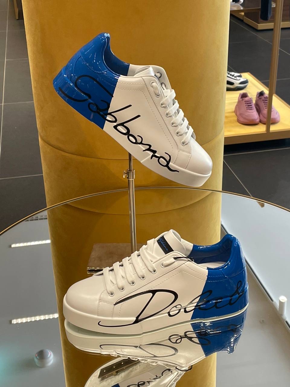 DOLCE & GABBANA Sneakers front view - Men's luxury Shoes