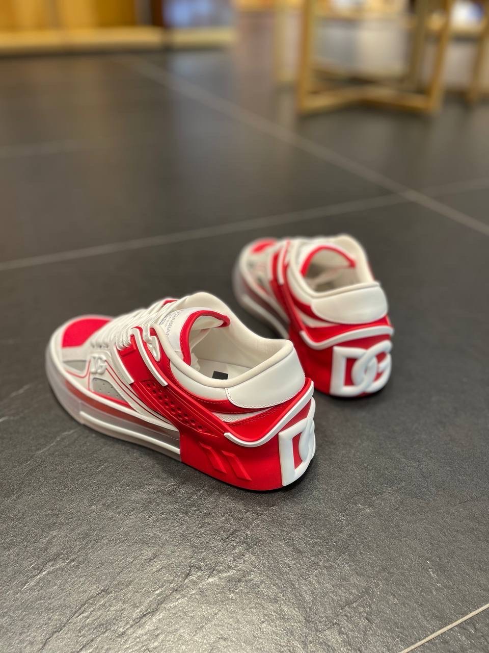 DOLCE & GABBANA Sneakers side view - Men's luxury Shoes