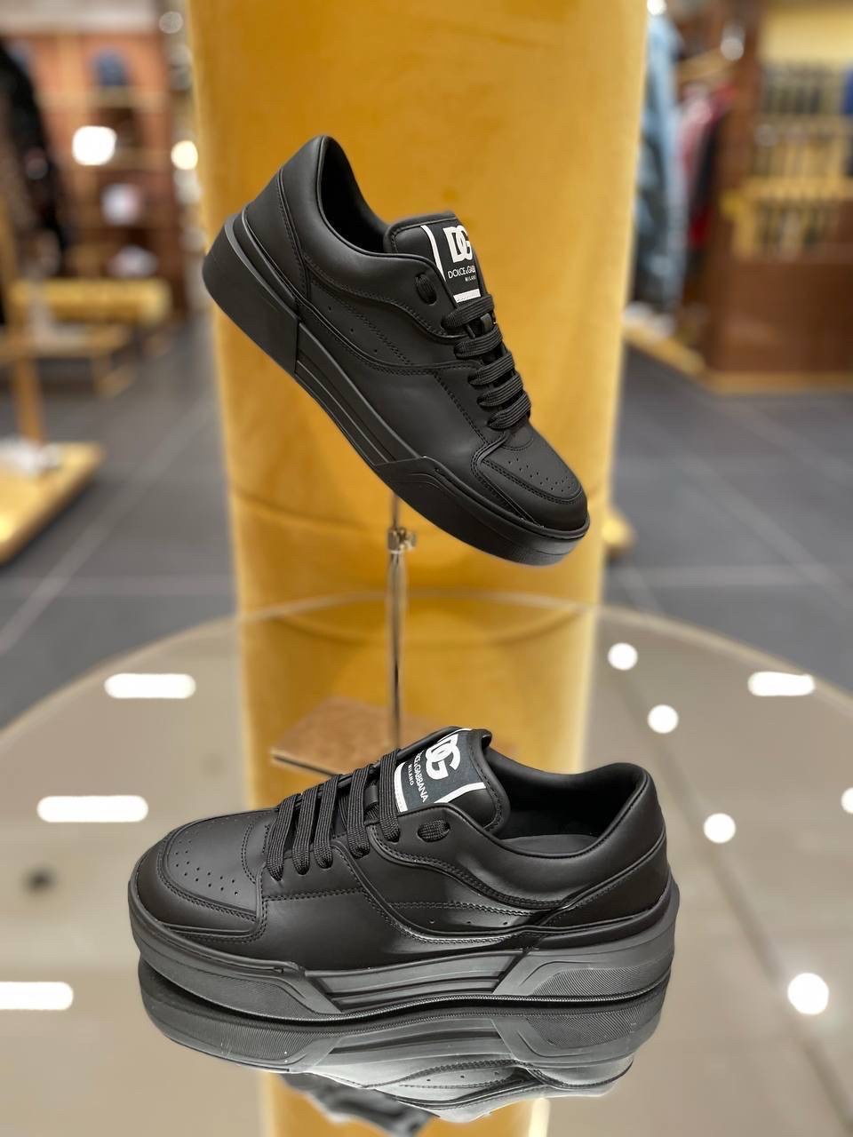 DOLCE & GABBANA Sneakers front view - Men's luxury Shoes