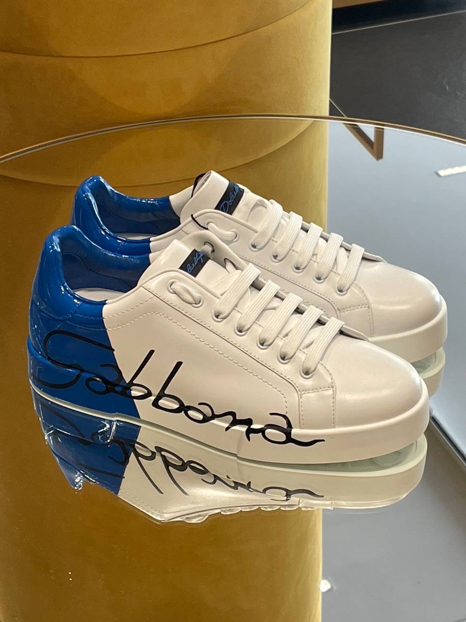 DOLCE & GABBANA Sneakers side view - Men's luxury Shoes