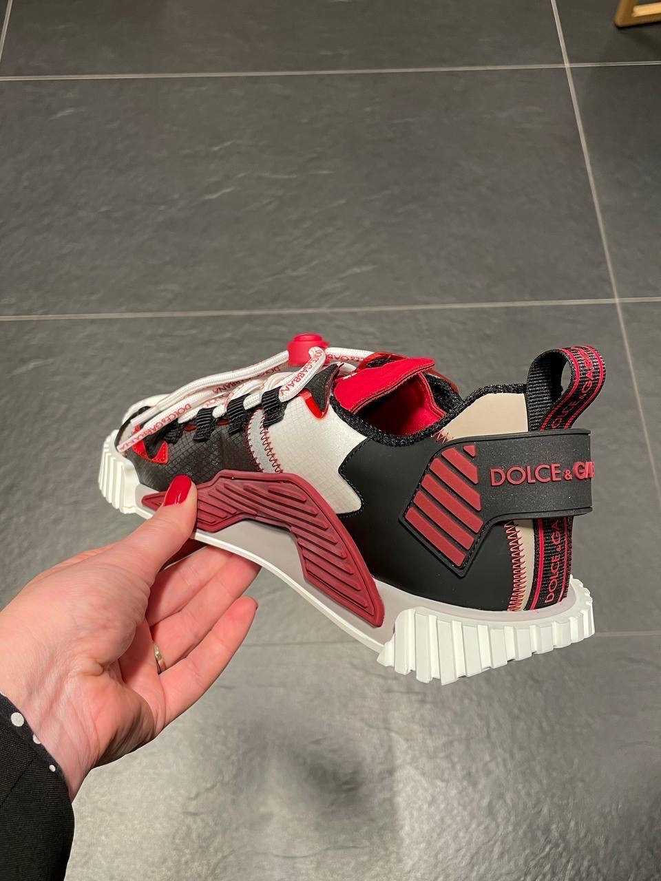 DOLCE & GABBANA Sneakers side view - Men's luxury Shoes