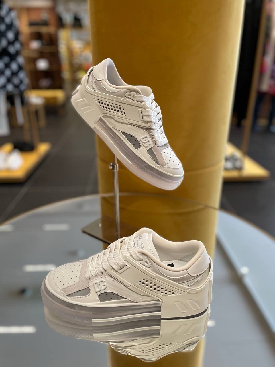 DOLCE & GABBANA Sneakers front view - Men's luxury Shoes