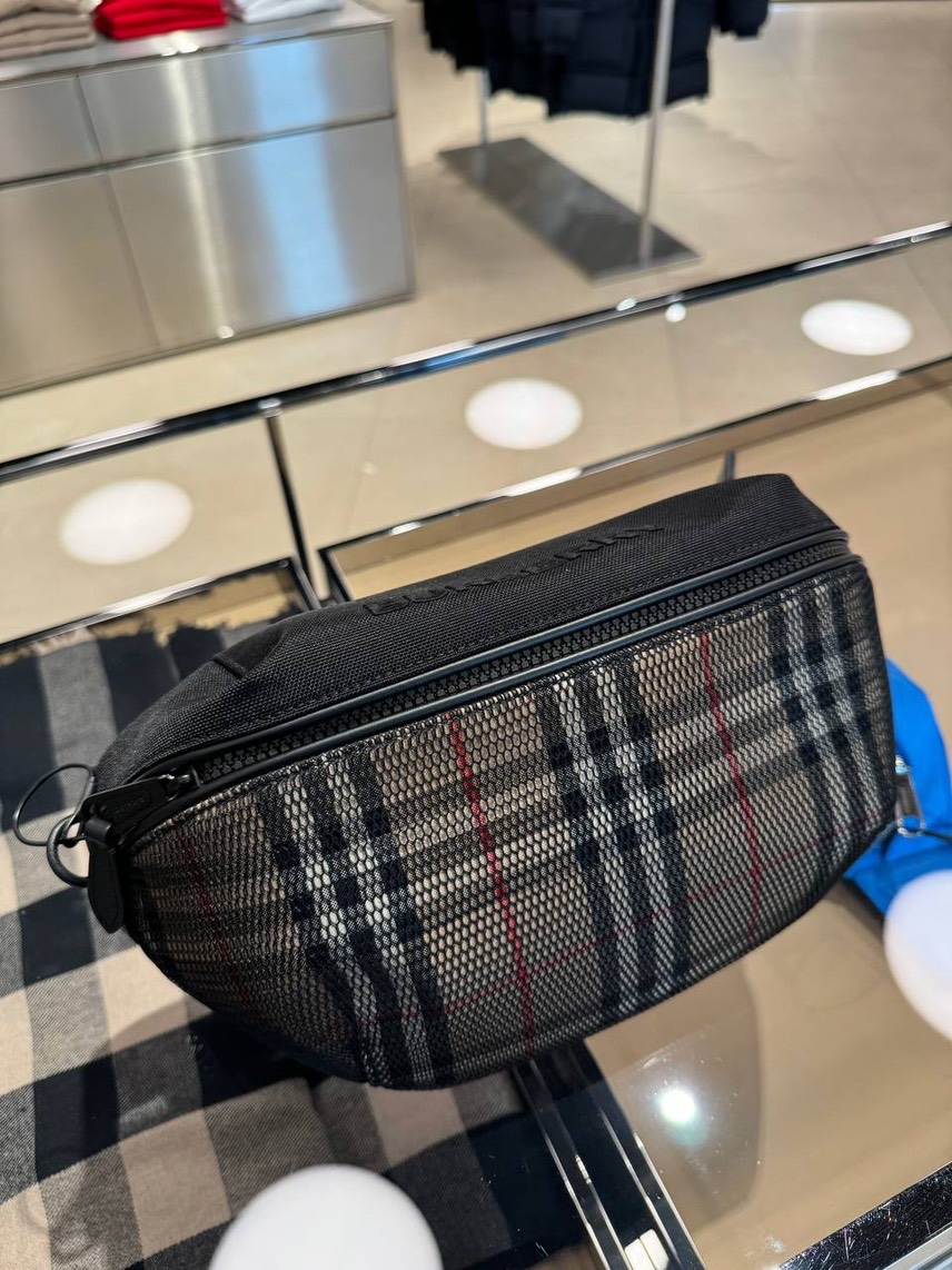 BURBERRY Belt bags front view - Men's luxury Bags