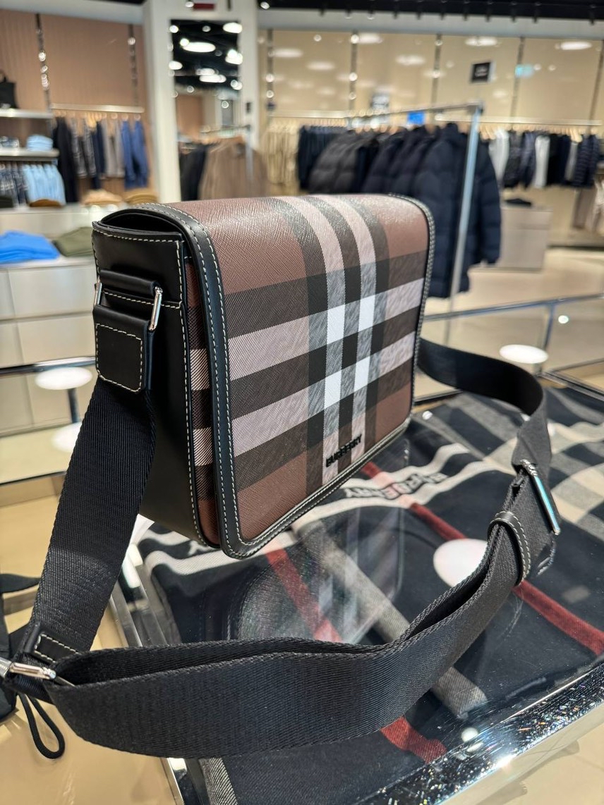 BURBERRY Laptop bags and briefcases front view - Men's luxury Bags
