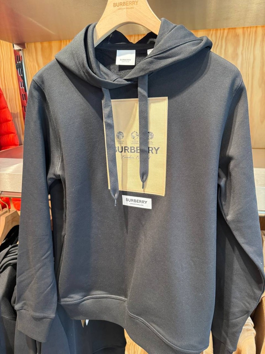 BURBERRY Hoodies side view - Men's luxury Clothes
