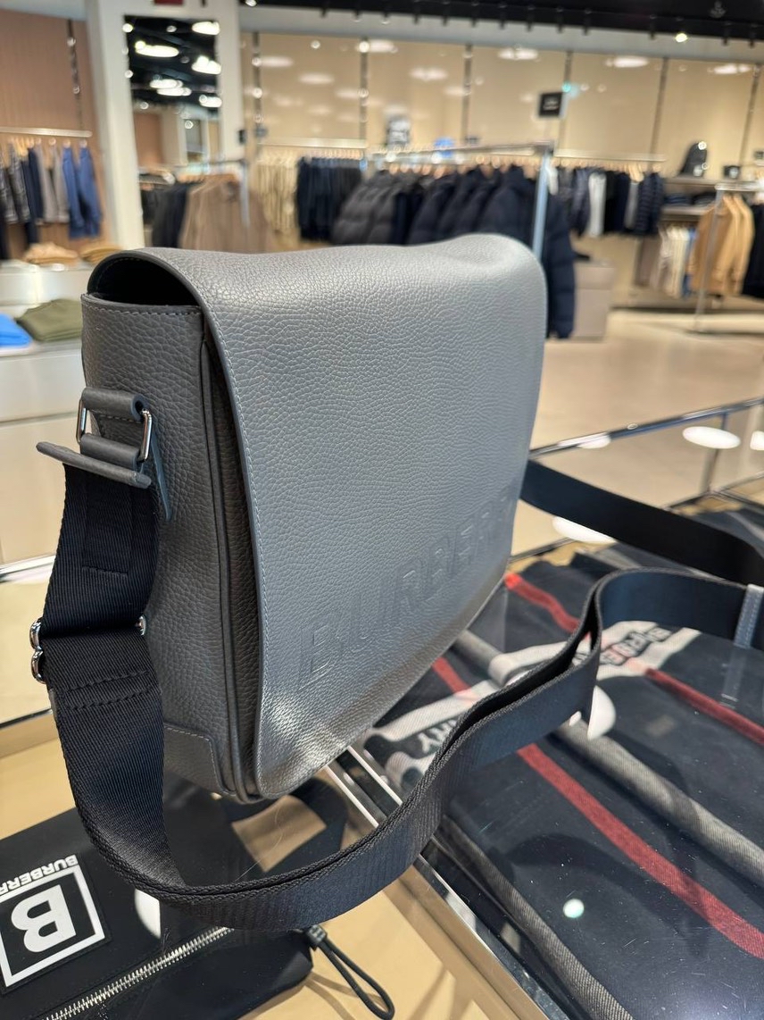 BURBERRY Laptop bags and briefcases side view - Men's luxury Bags