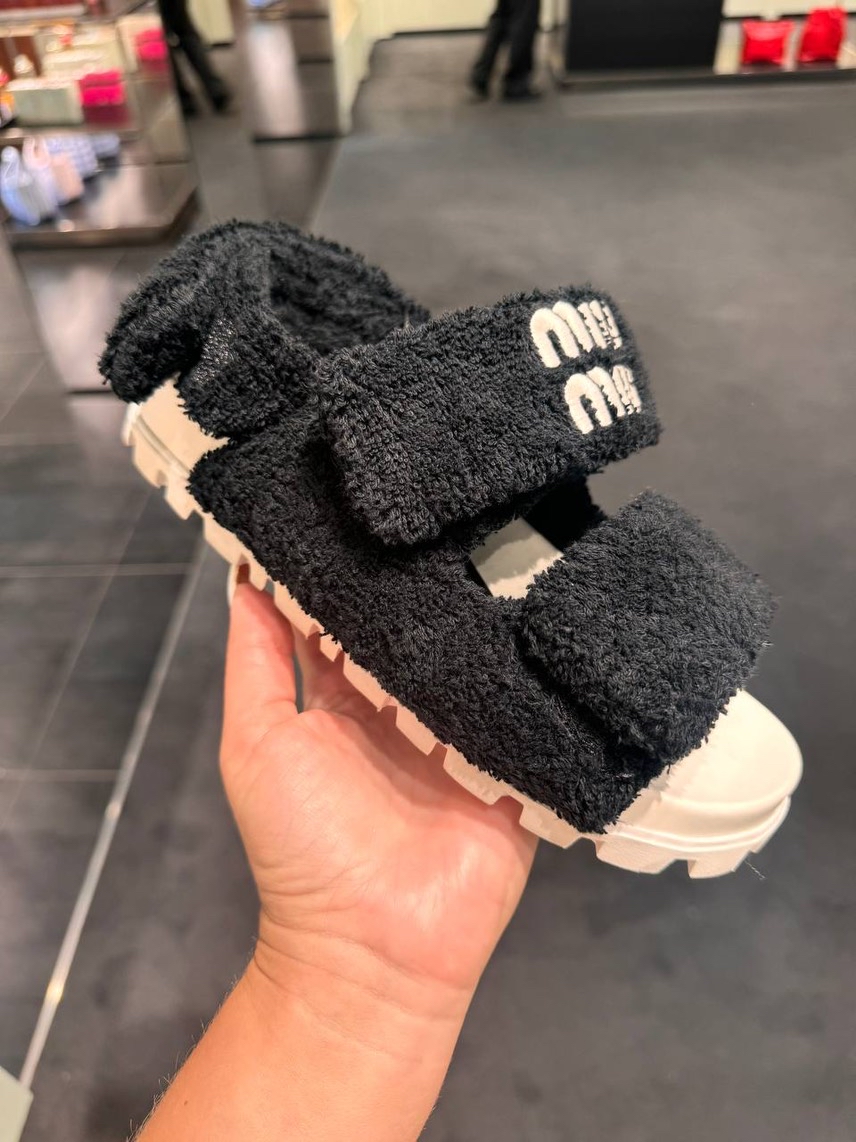 MIU MIU Sandals front view - Women's luxury Shoes