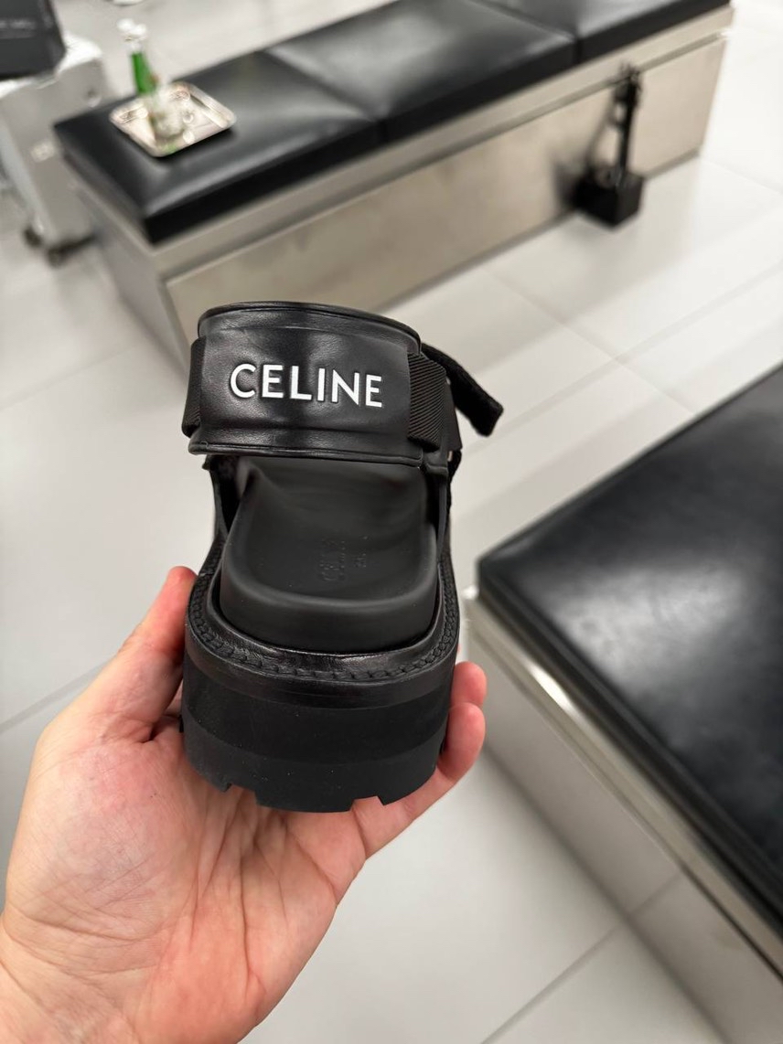 CELINE Sandals side view - Women's luxury Shoes