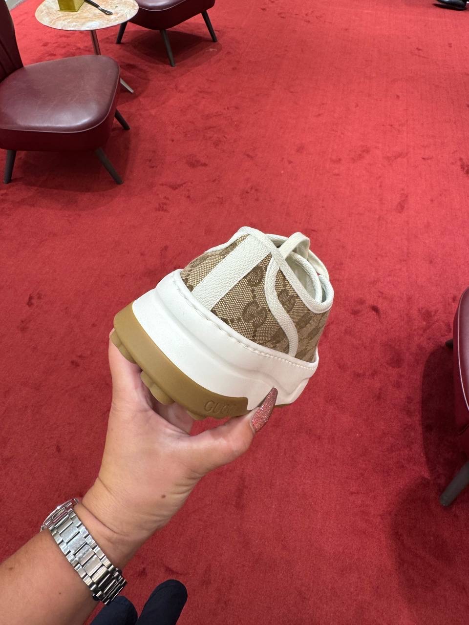 GUCCI Sneakers side view - Women luxury Shoes