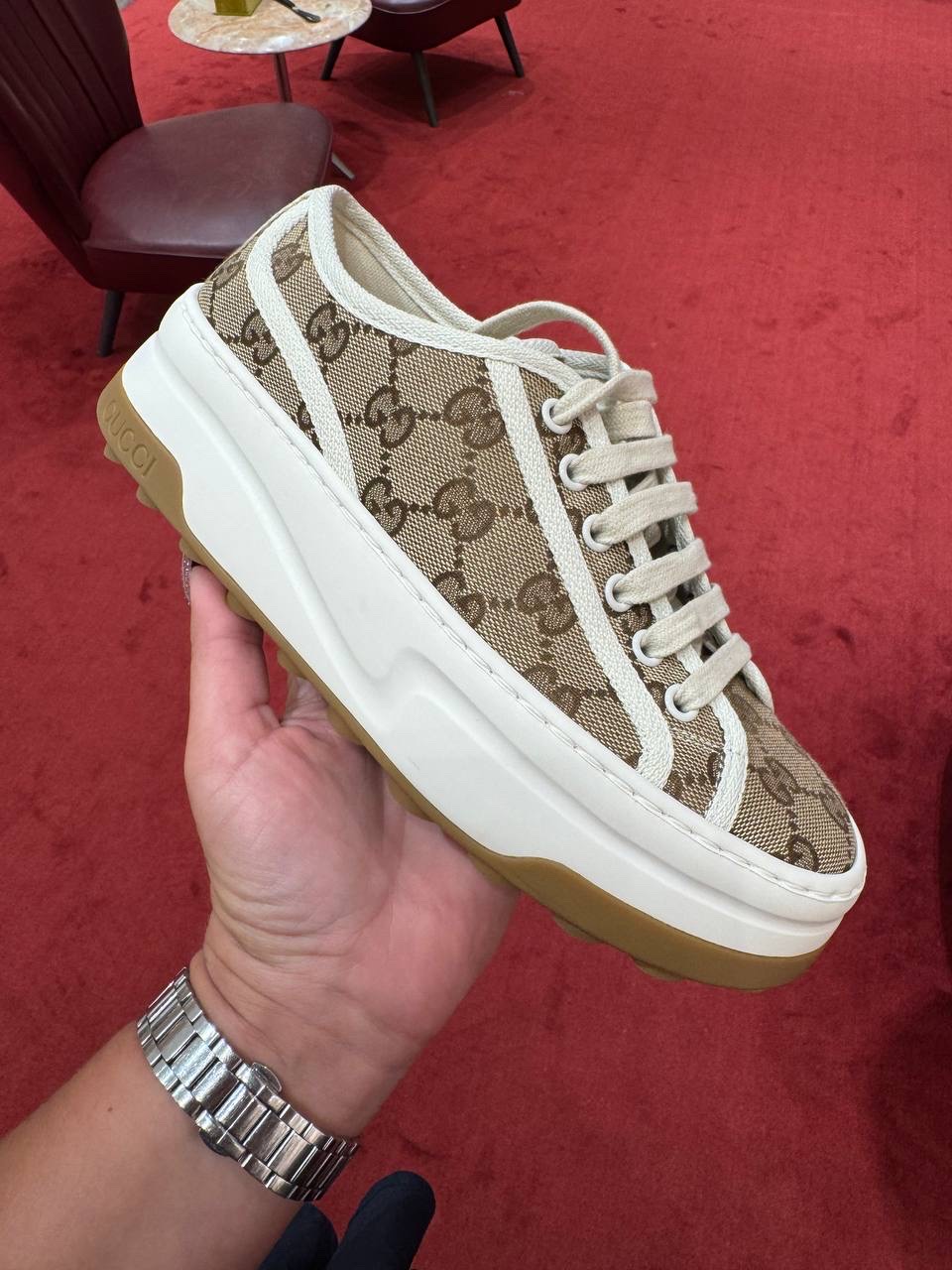 GUCCI Sneakers front view - Women luxury Shoes
