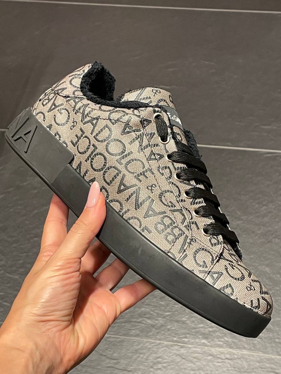 DOLCE & GABBANA Sneakers side view - Men luxury Shoes