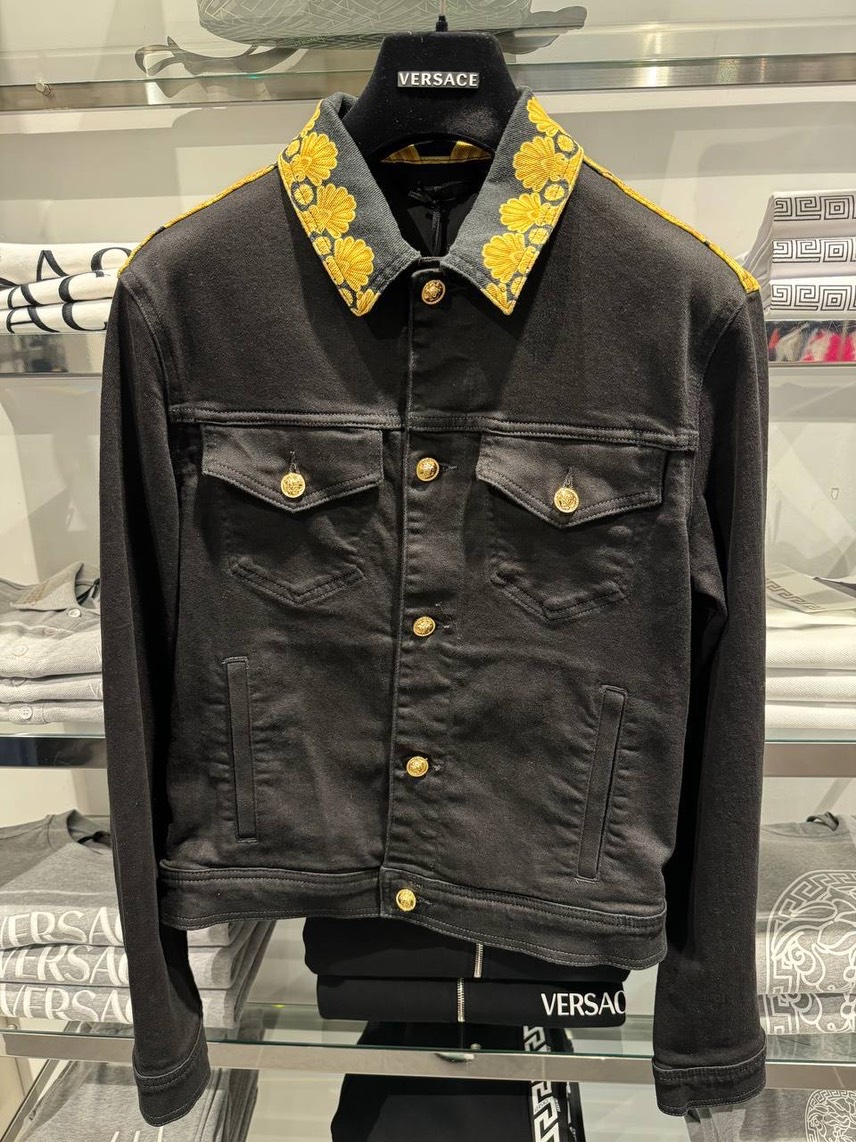 VERSACE Jackets front view - Men's luxury Clothes