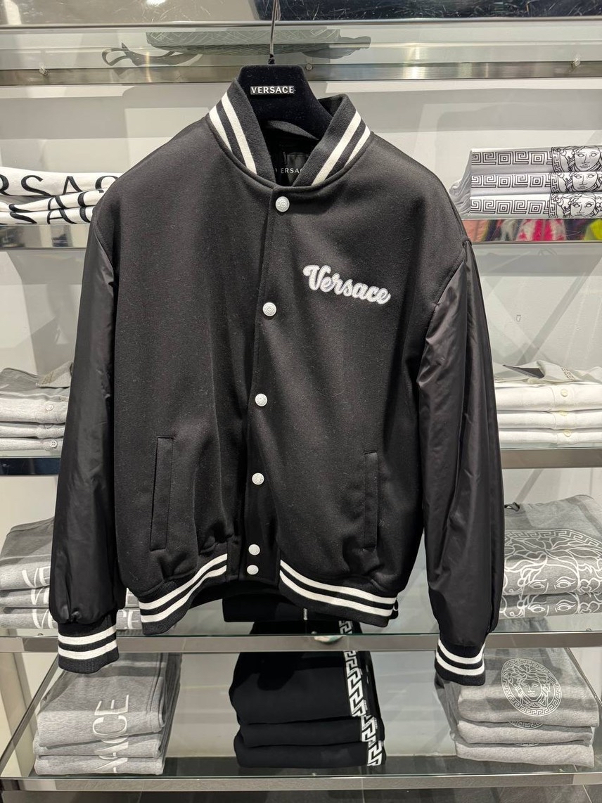 VERSACE Jackets front view - Men's luxury Clothes