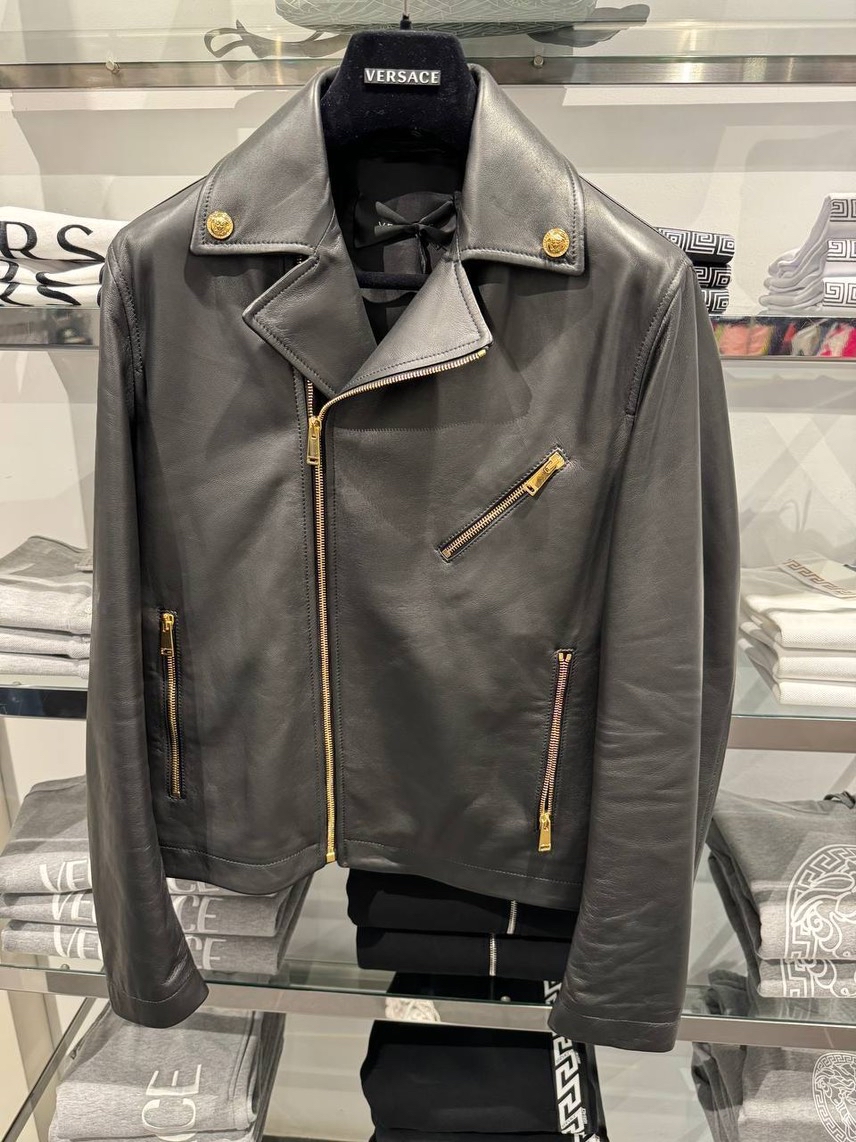 VERSACE Jackets front view - Men's luxury Clothes