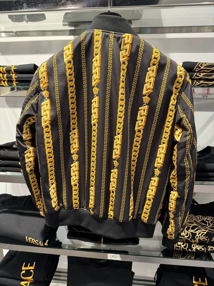 VERSACE Jackets side view - Men's luxury Clothes