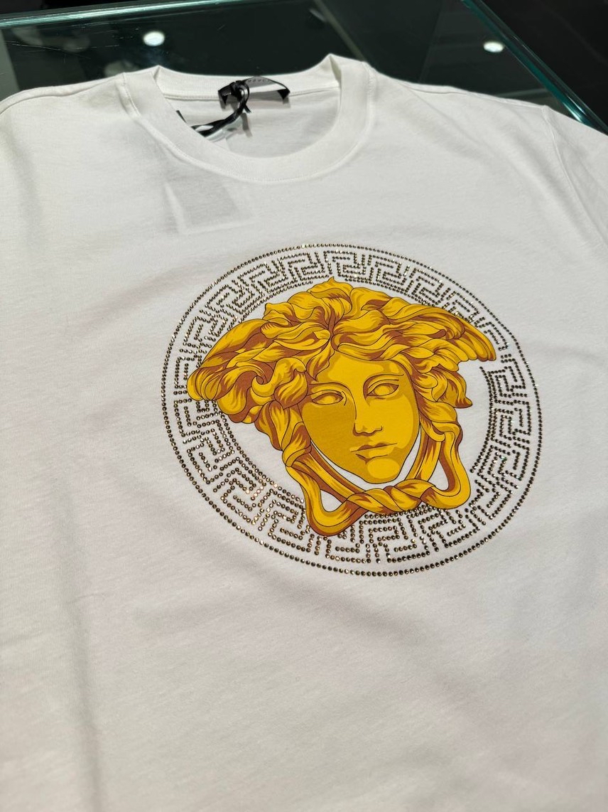 VERSACE T-shirt and Polo side view - Men's luxury Clothes